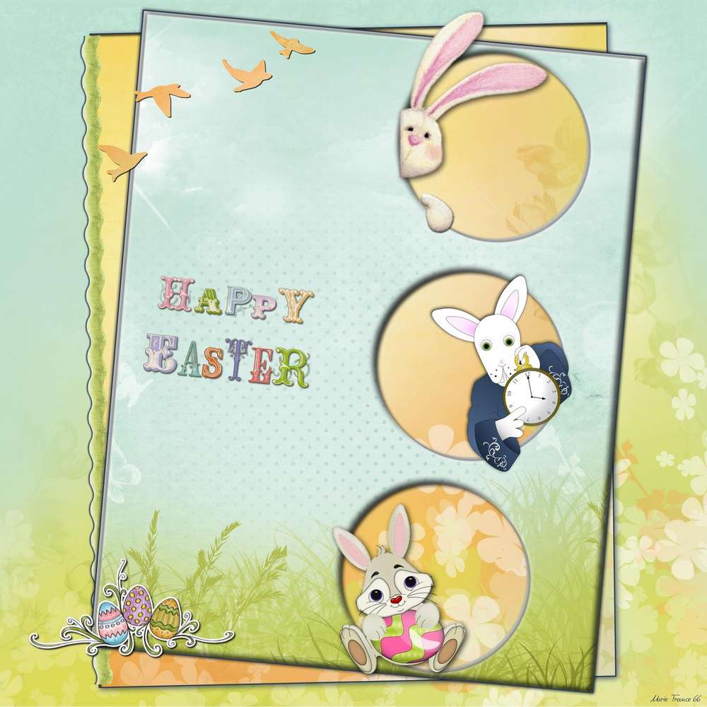 Challenge de printemps  LAPIN