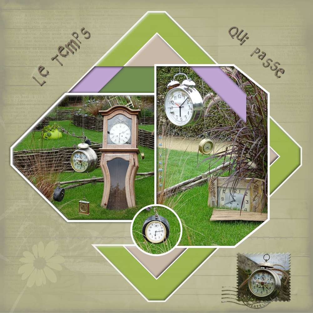 Challenge Gilberte - Le temps qui passe