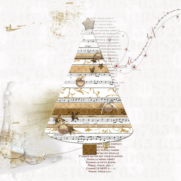 Challenge Gilberte - sapin géométrique - 2