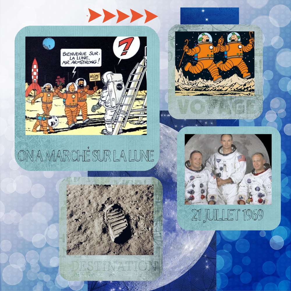 Challenge La conquête de l'espace : la lune