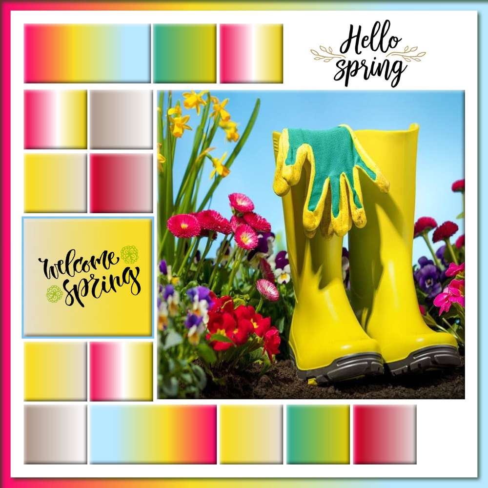 challenge printemps hello spring