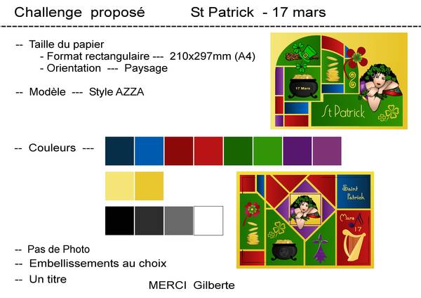 CHALLENGE PROPOSE - St PATRICK