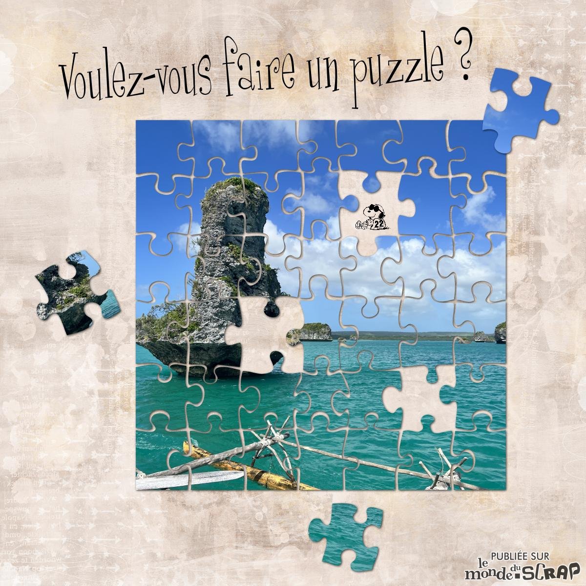 Challenge Snoopy 6 - Puzzle