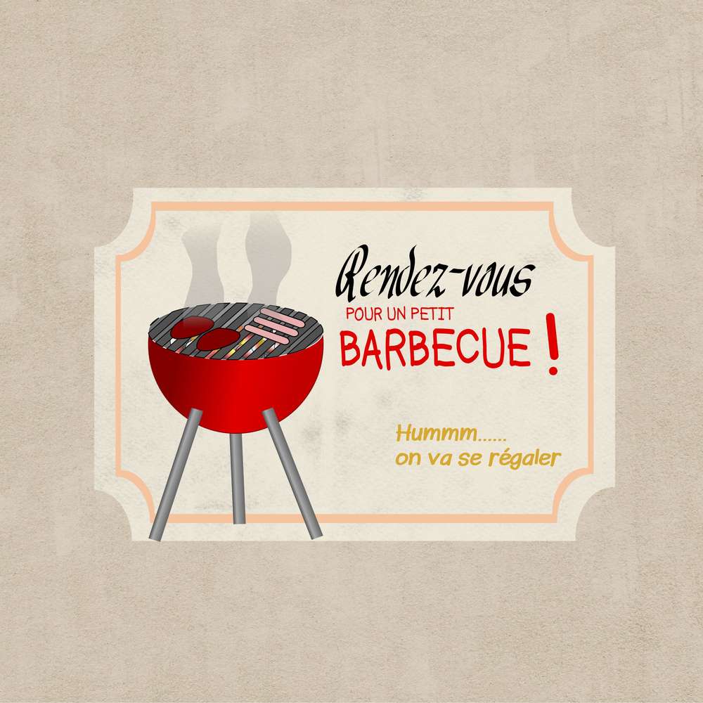 Challenge studio scrap printemps - barbecue