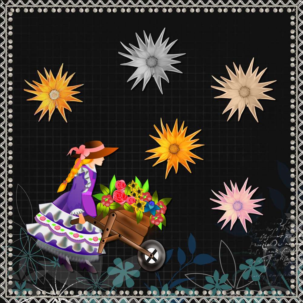 CHANGER LES COULEURS D'UNE FLEUR