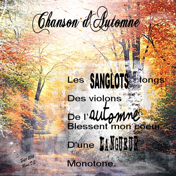 Chanson d'automne.