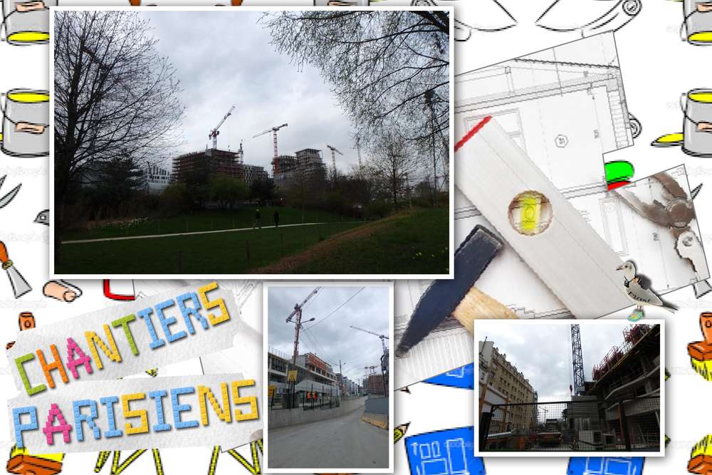 Chantiers à Paris...
