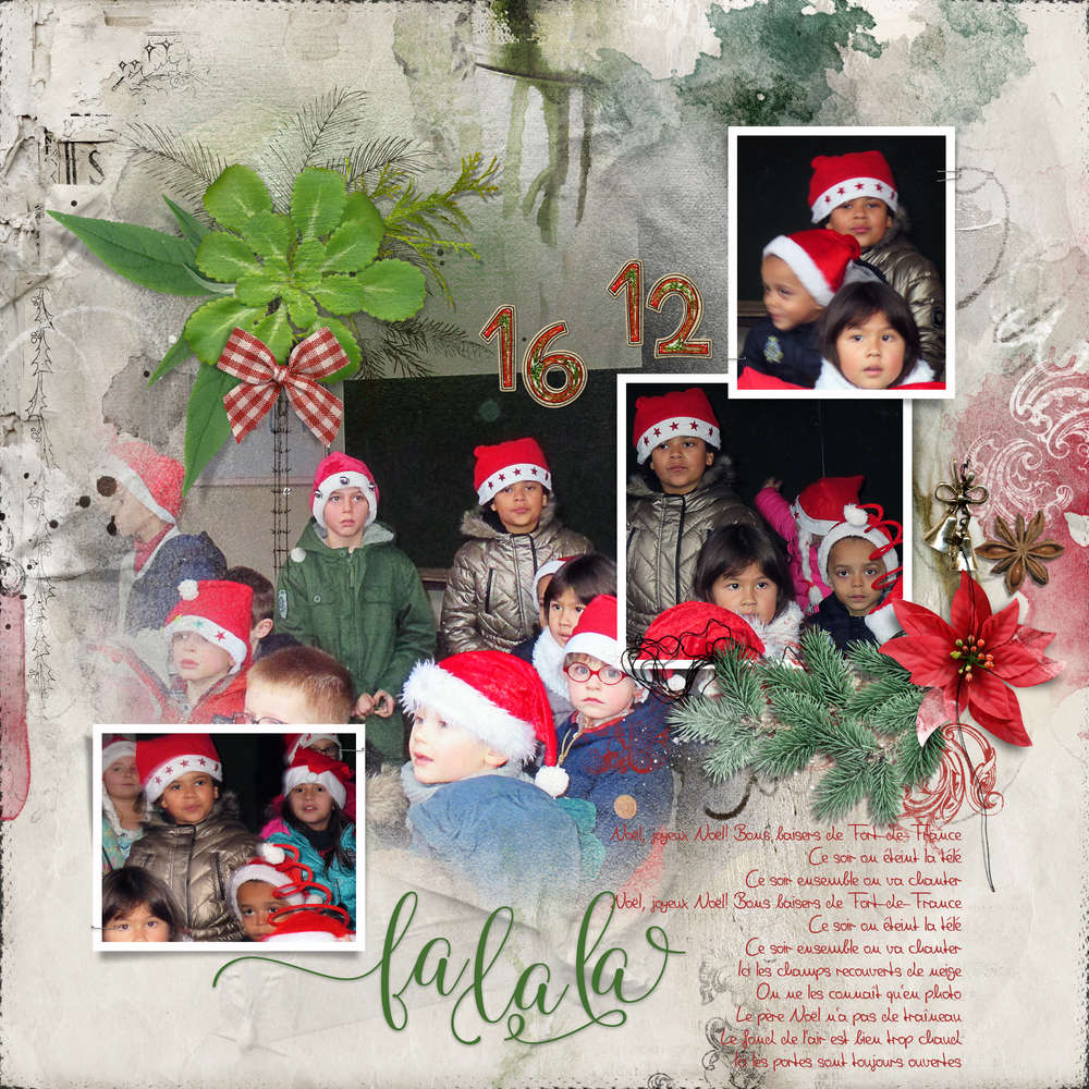 Chants de Noël à l'école