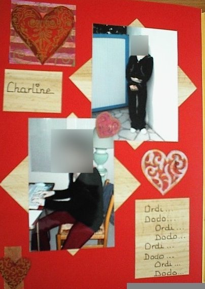 Charline et son ordi...