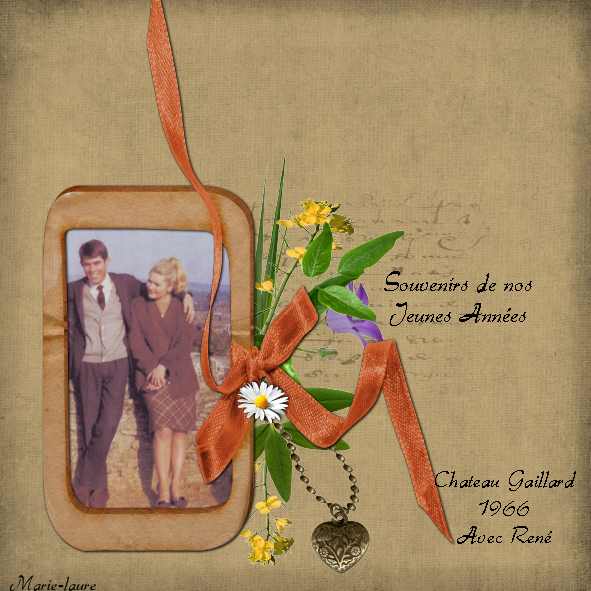 Chateau Gaillard 1966 avec René
