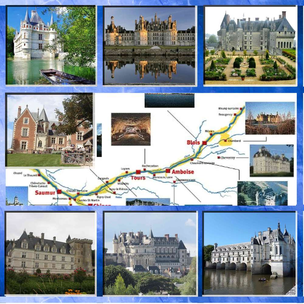 Chateaux  de la loire
