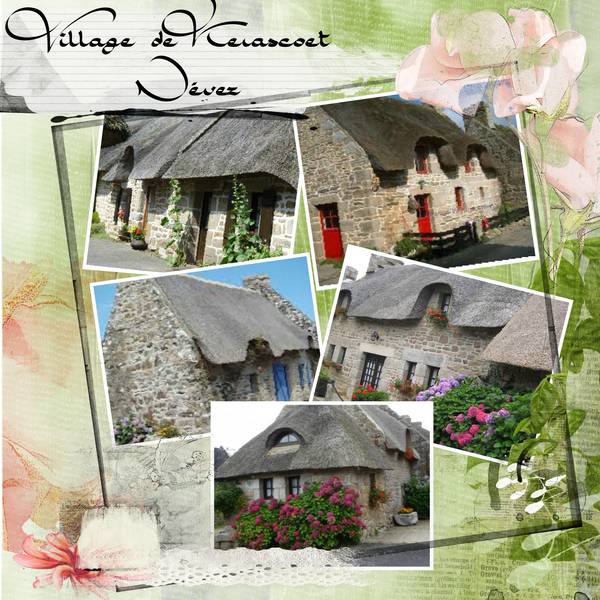 chaumières de Kerascoet