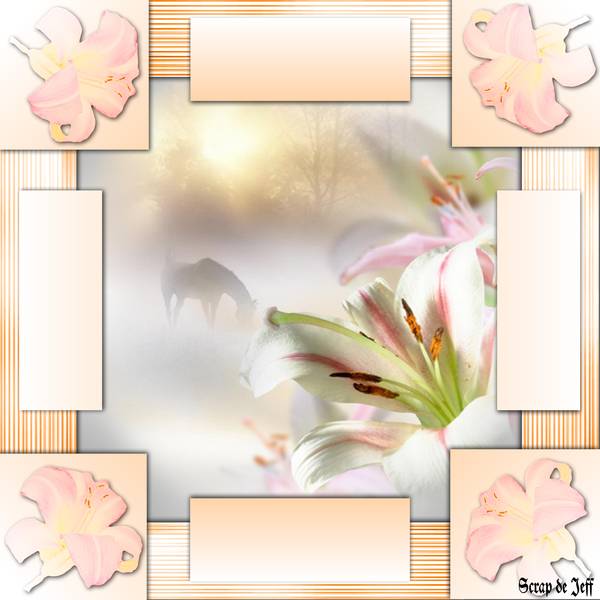 Cheval dans la brume.