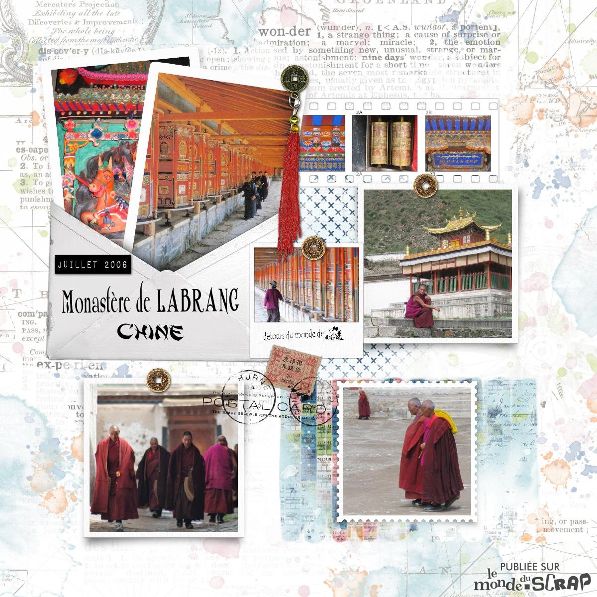 Chine - monastère de Labrang