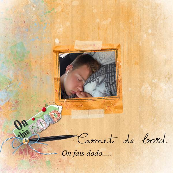 Chut !!!! la route est calme ...