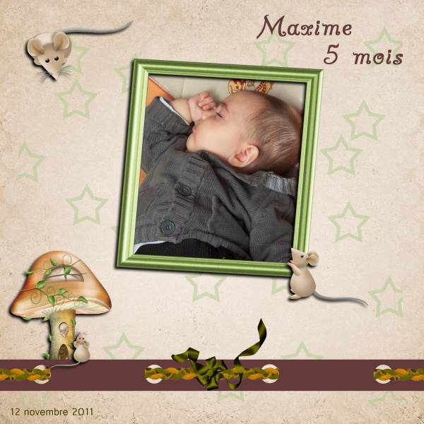 Chuuuut!!!!! bébé dort!