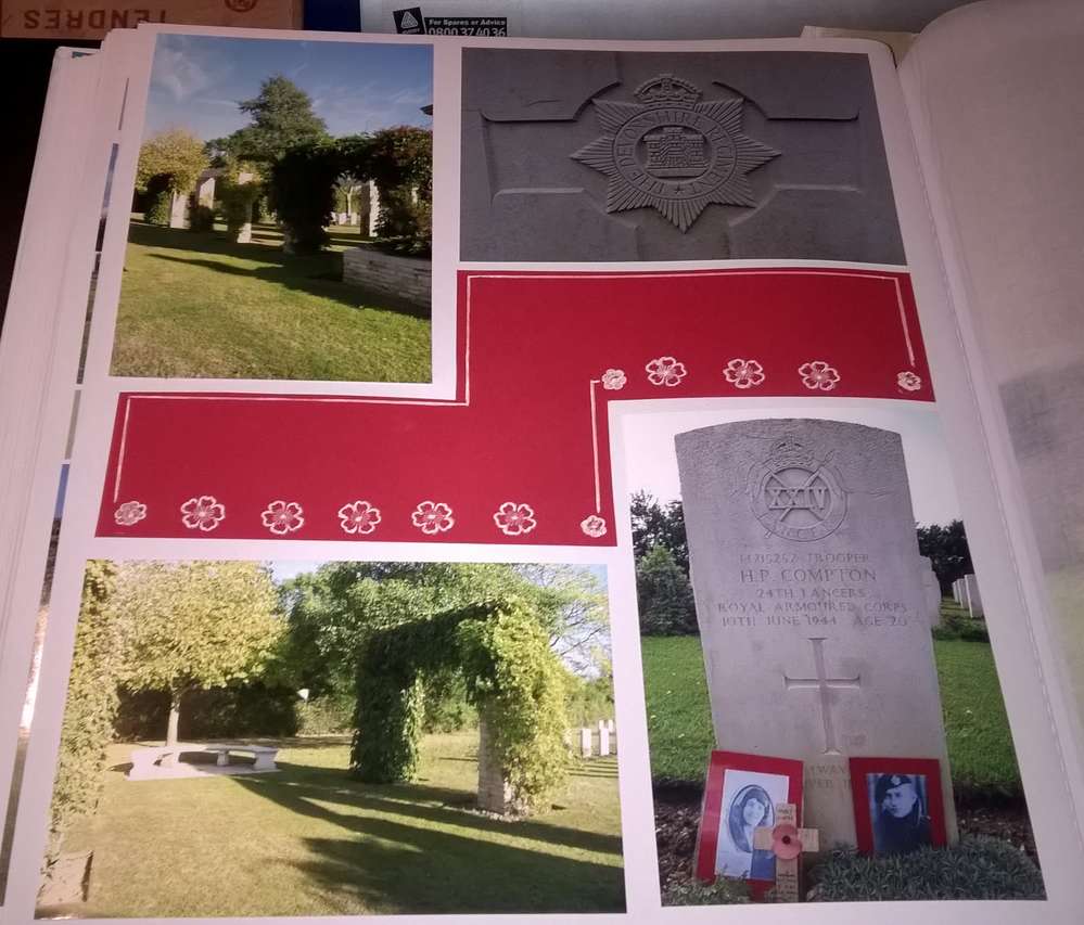 cimetière militaire de Tilly sur Seulles, Calvados