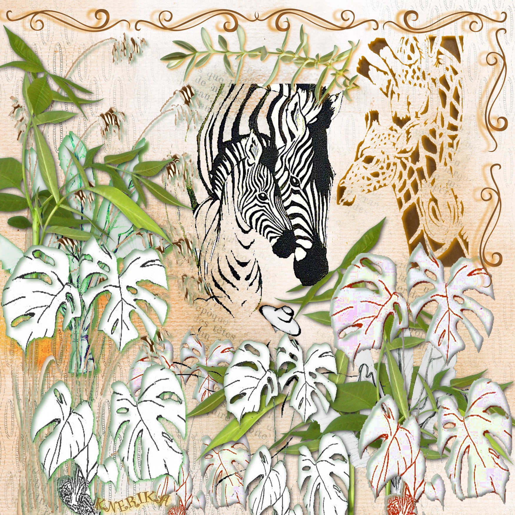 Clin d’œil au zoo,   Anne Marie .jpg