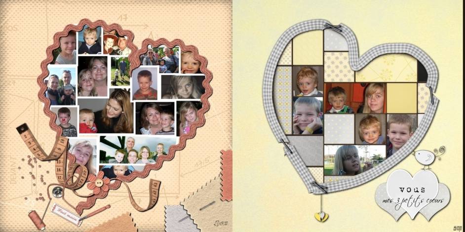 coeurs pêles-mêles