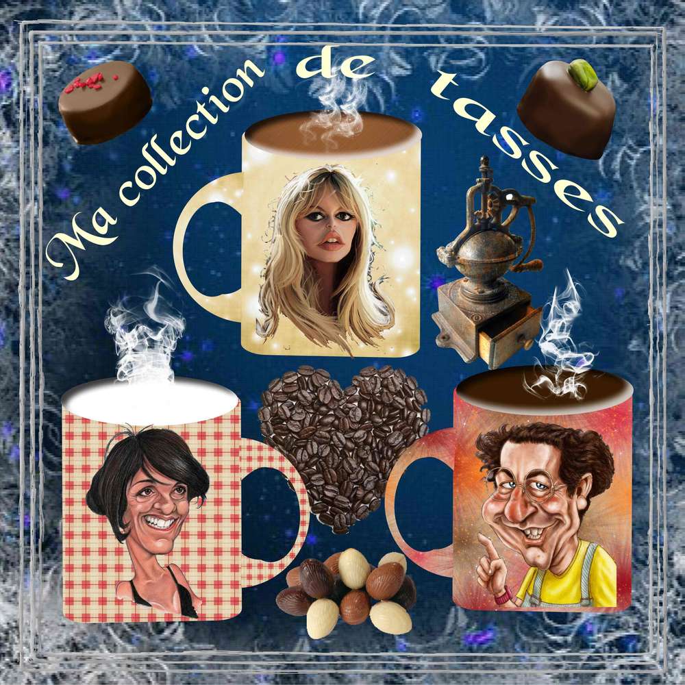 collection de tasses