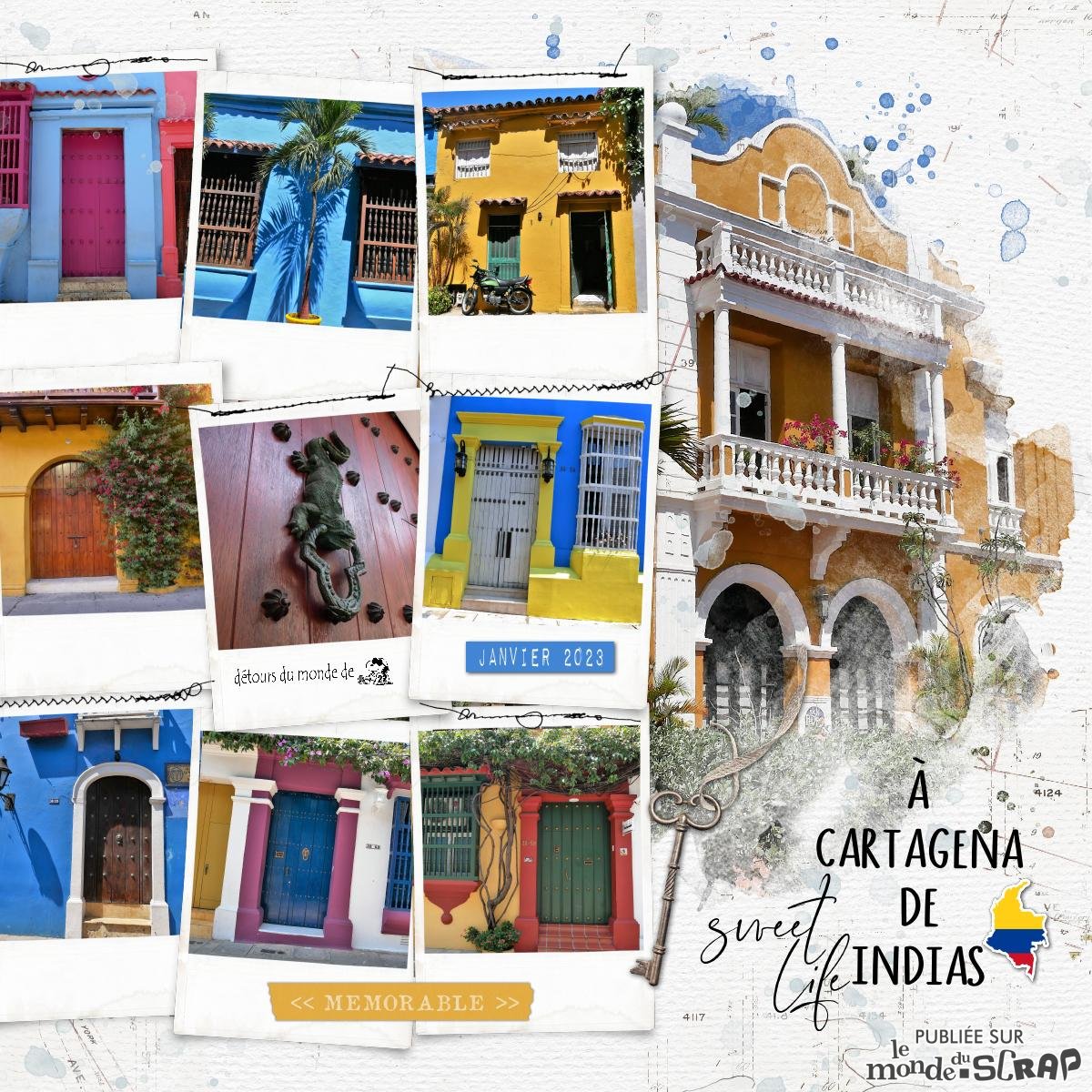 Colombie - les portes de Cartagena de Indias