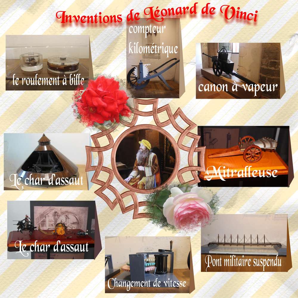 compo sur les inventions de leonard de vincy