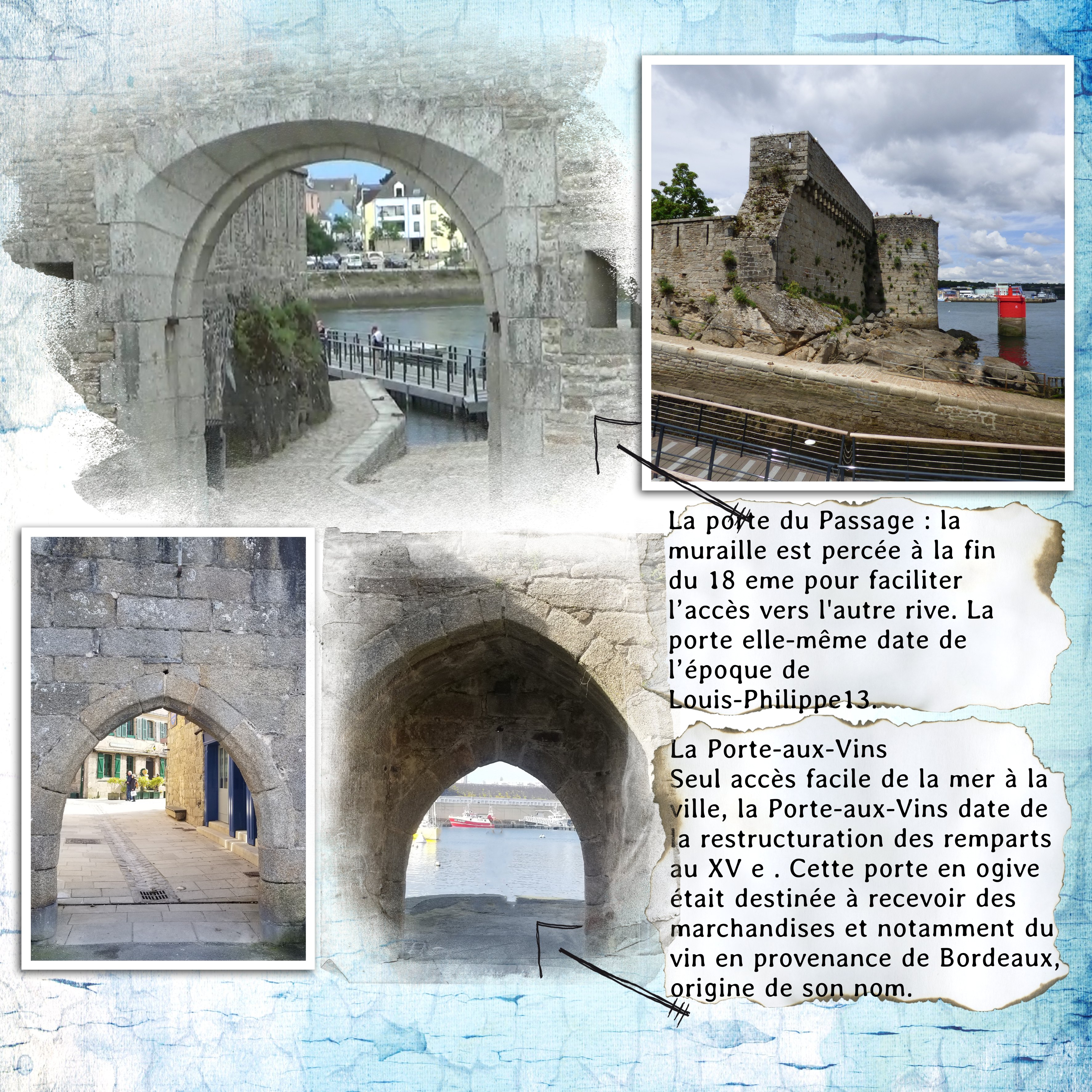 concarneau.jpg Les portes des remparts et leur petite histoire