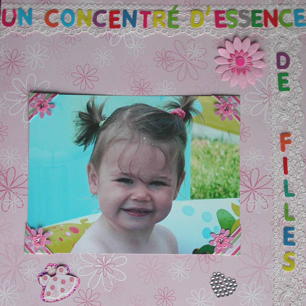 concentré d'essence de fille