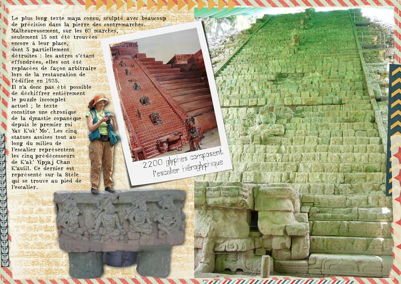 Copan, le grand escalier