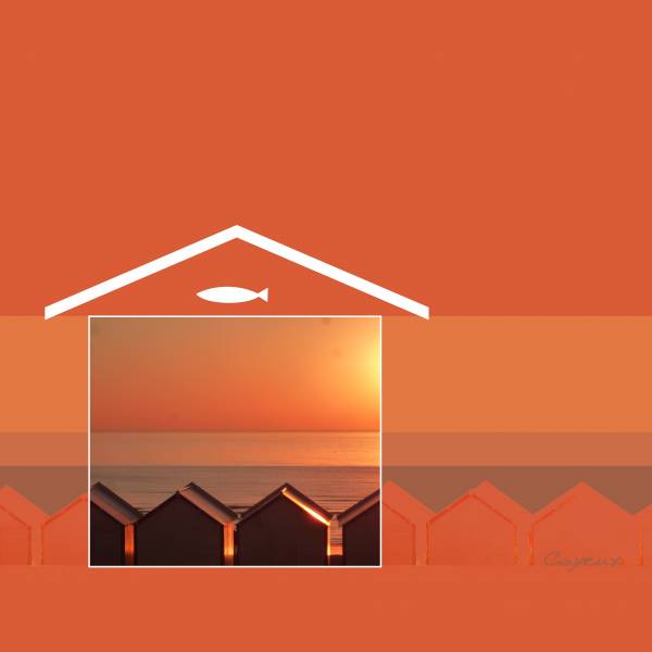 Coucher de soleil à Cayeux