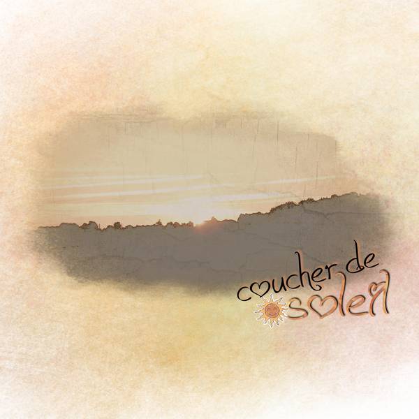 coucher de soleil