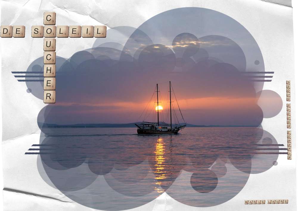 Coucher de Soleil  ....