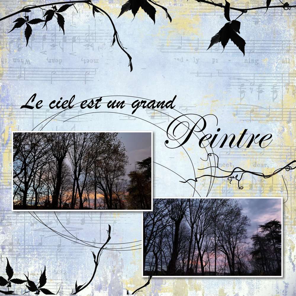 Couchers de soleil d'hiver