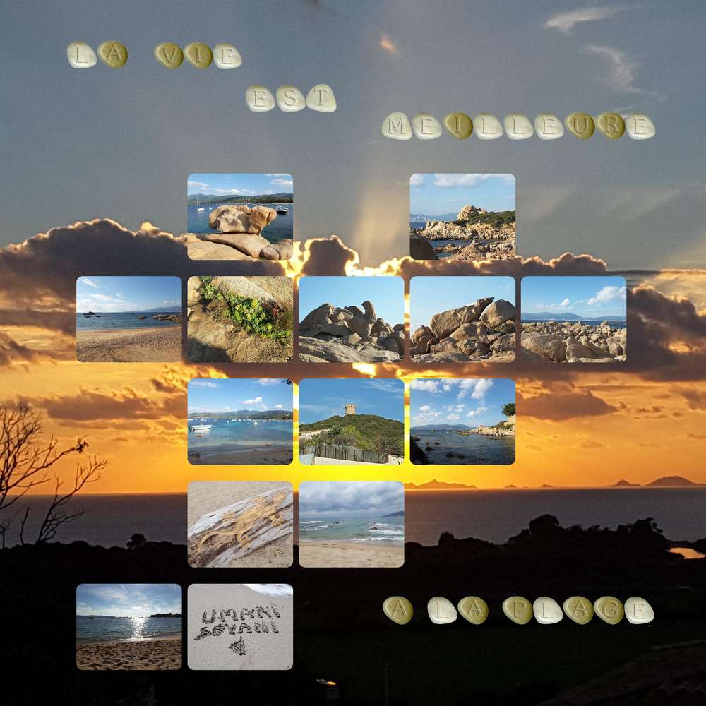 Couchers de soleil sur la Corse