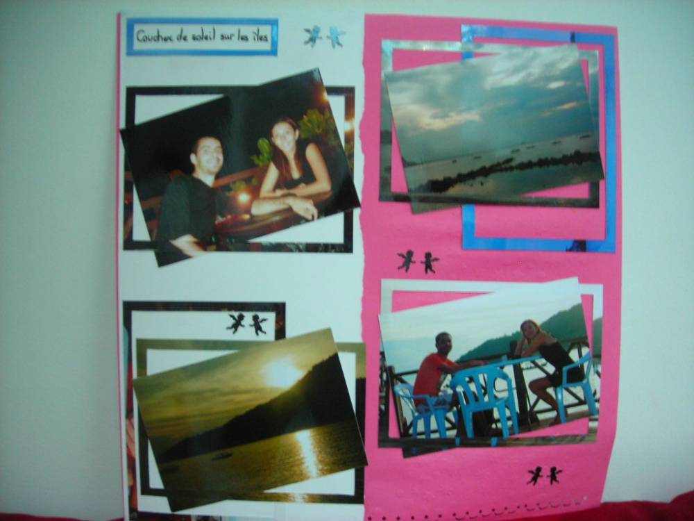 Couchers de soleil sur les îles