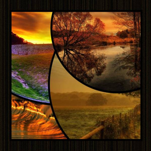 couchers de soleil....