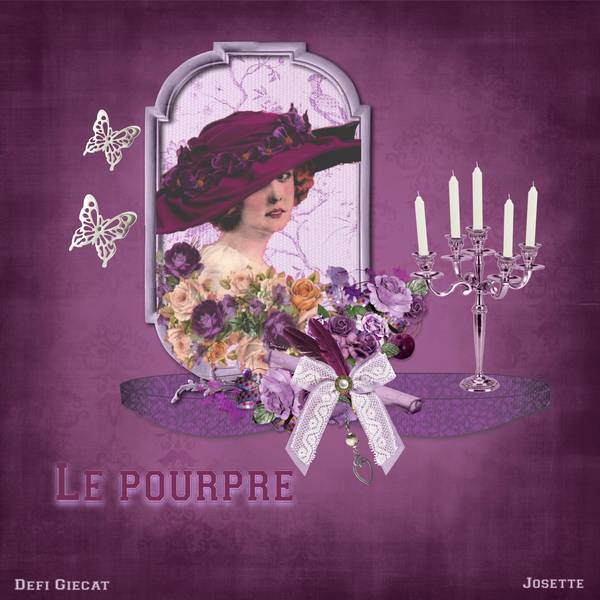 Couleur pourpre - défi
