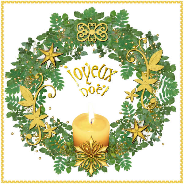 COURONNE - JOYEUX NOEL