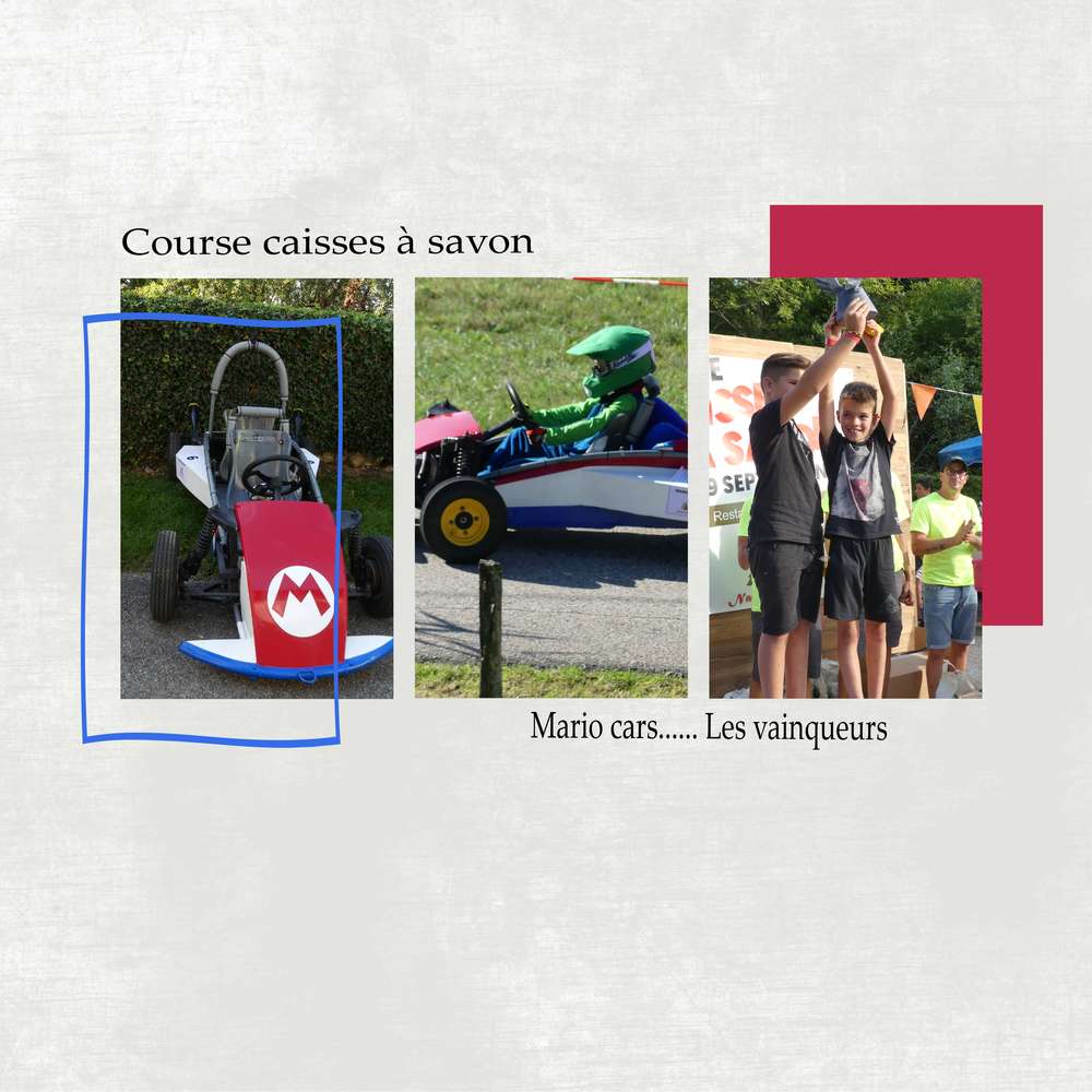 course caisse à savon