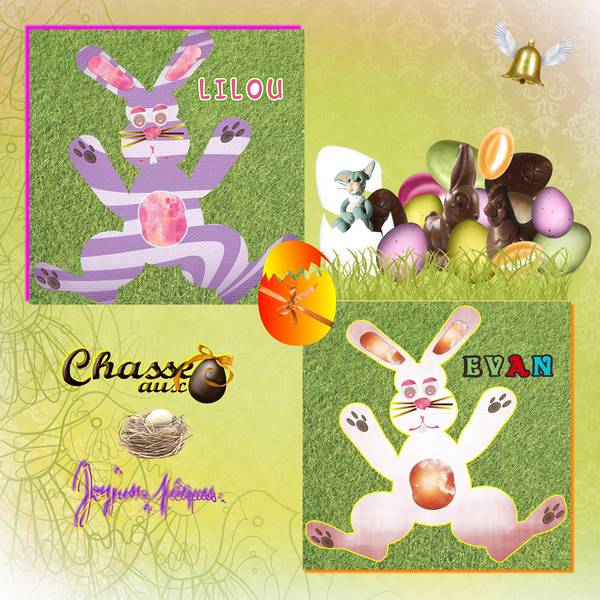 création d'Evan et Lilou