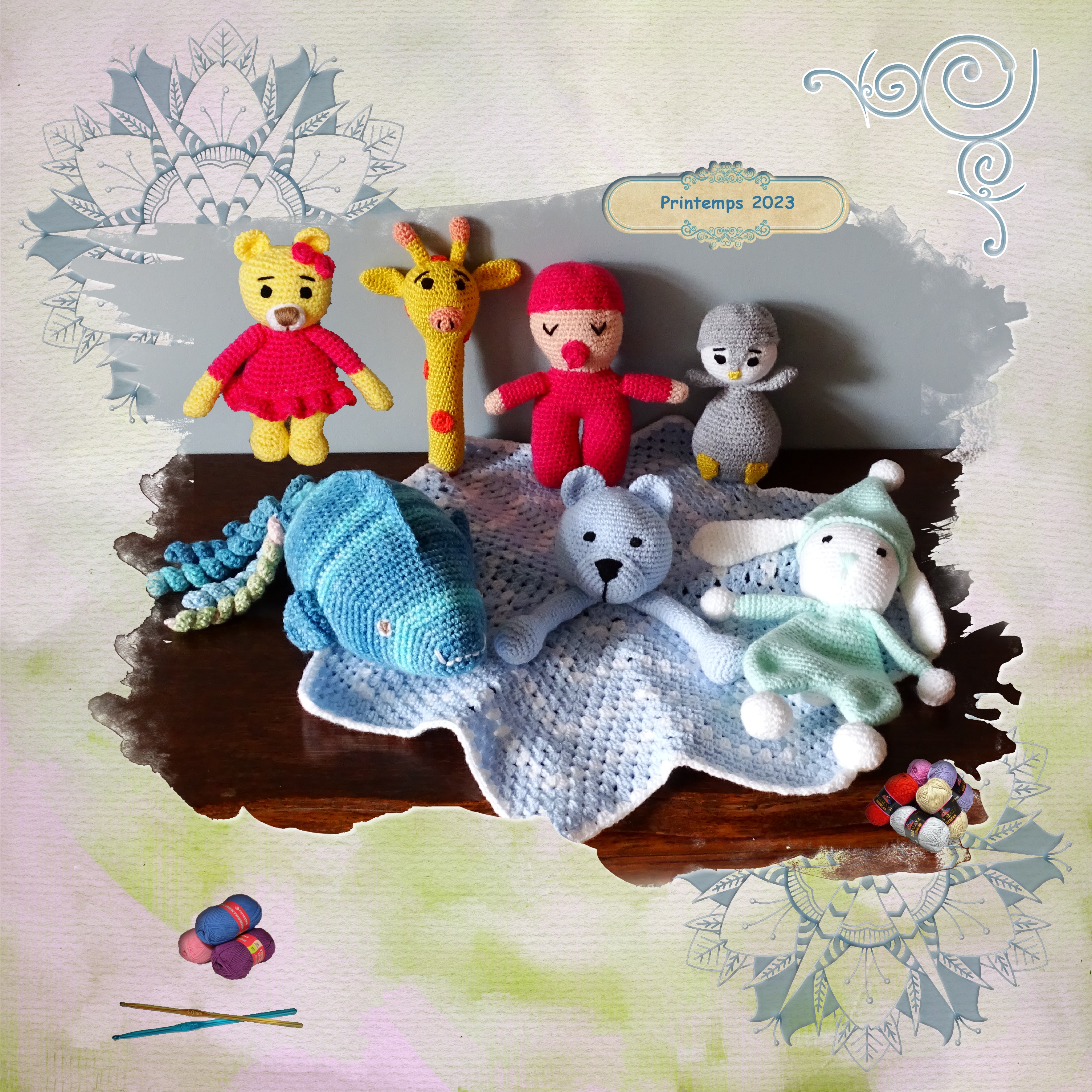 Crochet quelques réalisations printemps 2023 .jpg