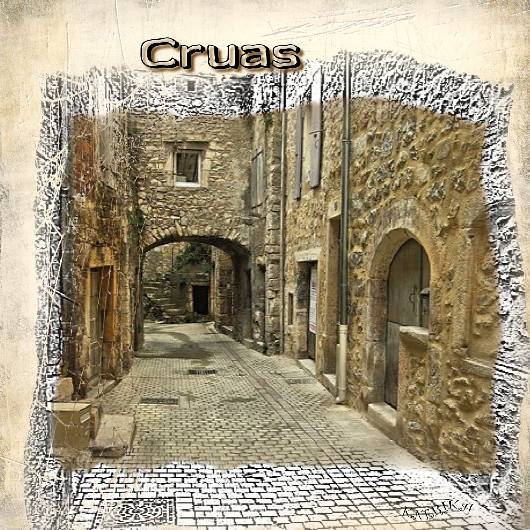 Cruas en Ardèche  Anne Marie