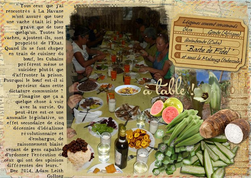 Cuba, se nourrir.