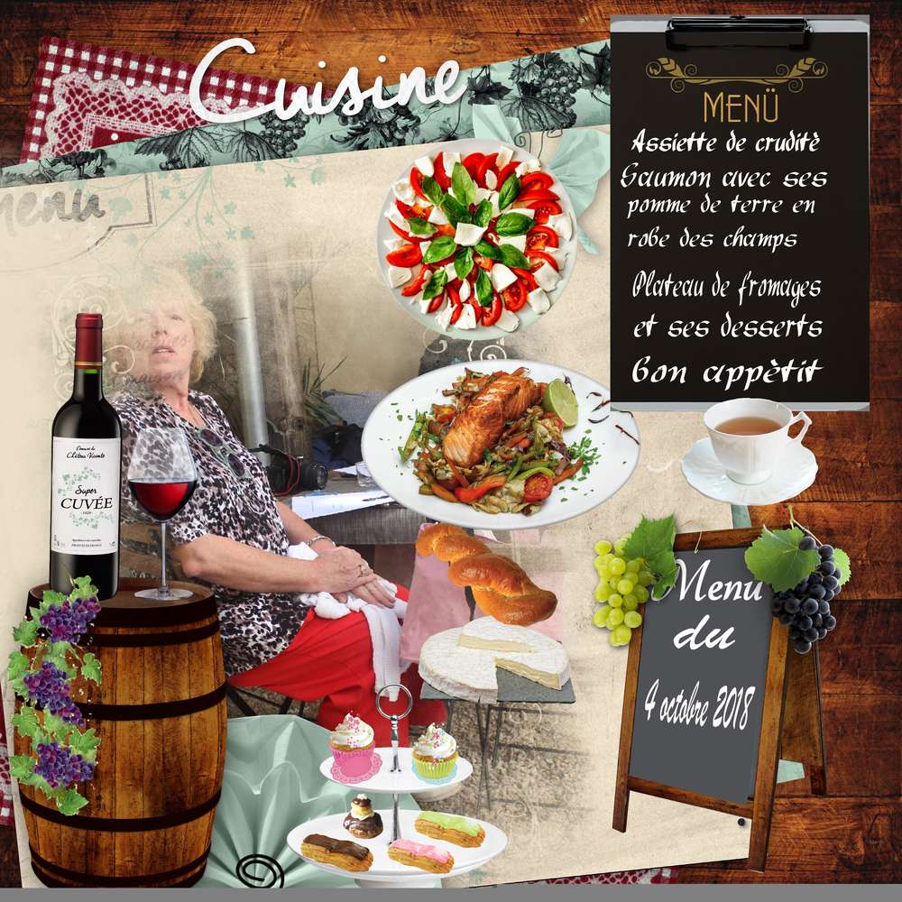 cuisine scrapoctober du 4 octobte