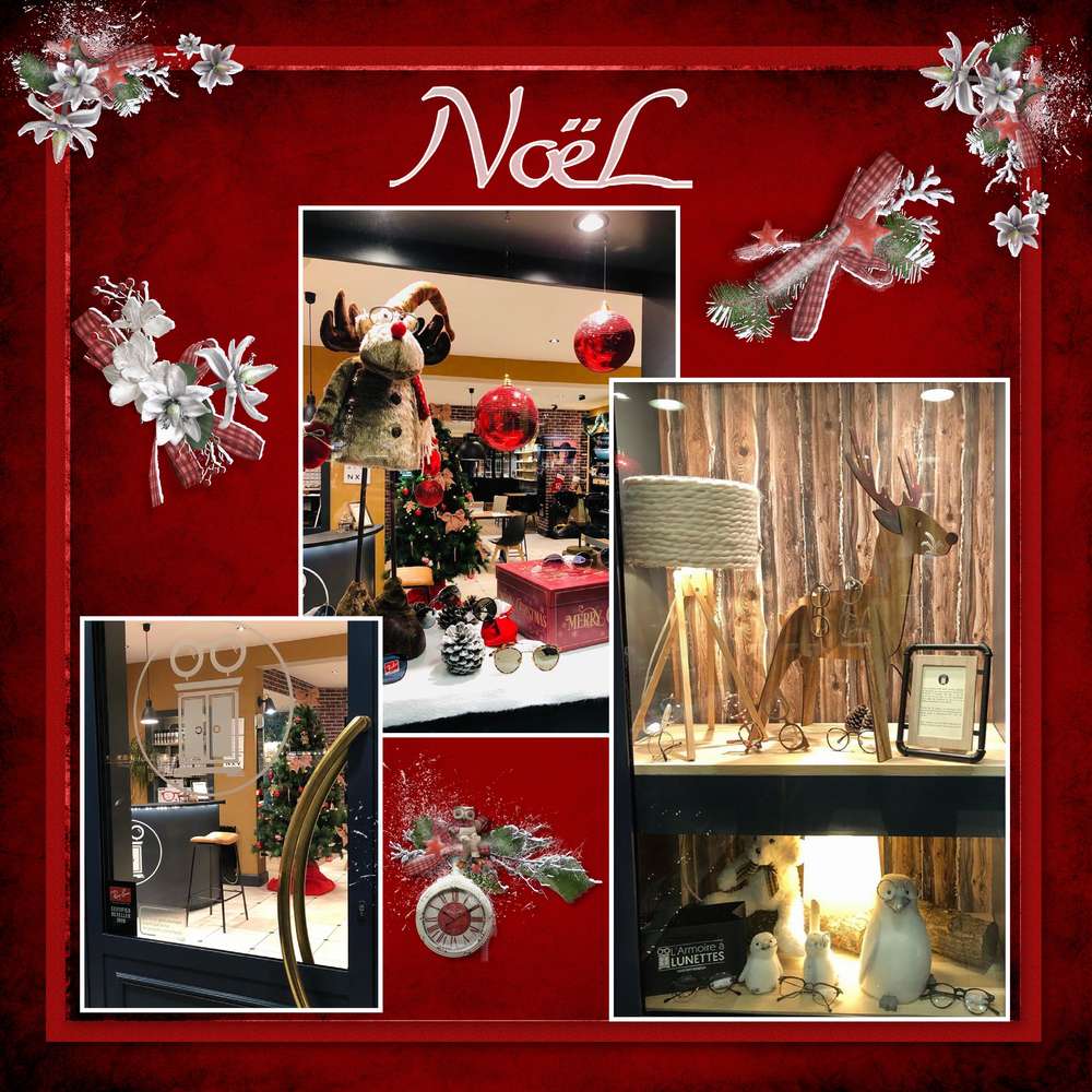 défi Giecat : vitrine de Noël