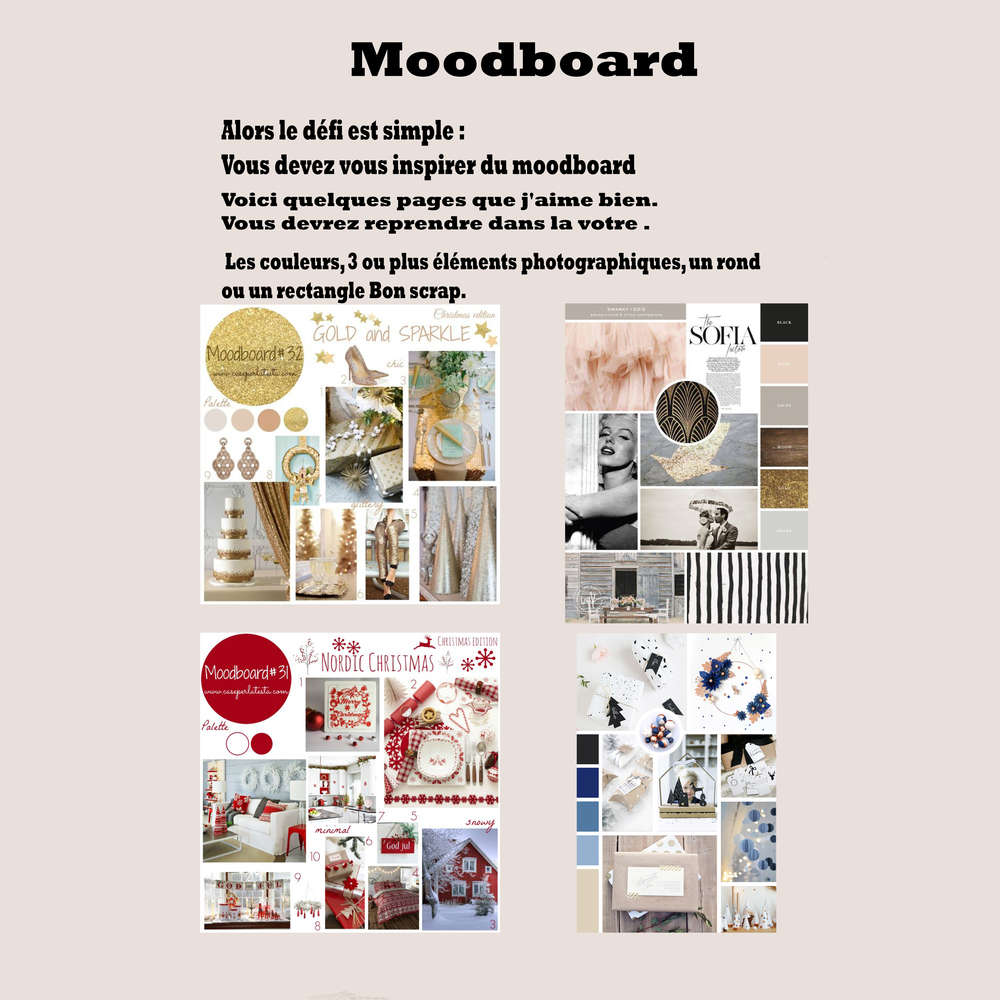 Défi Moodboard