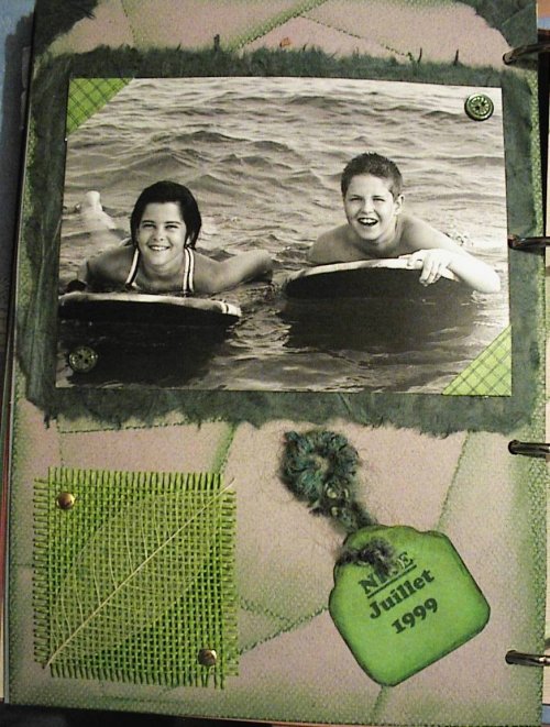 D et Charline sur la planche à Nice