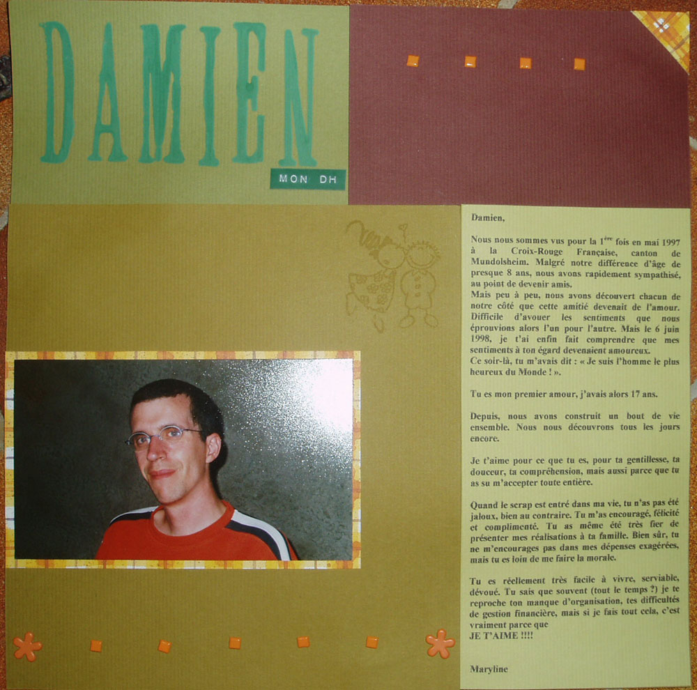 Damien, mon DH