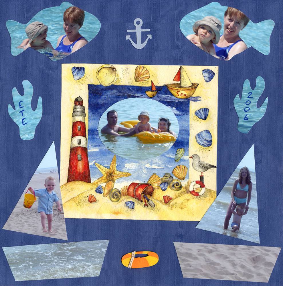 Dans l'eau - Eté 2006