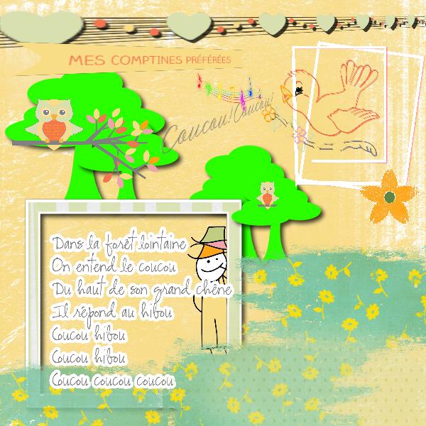 dansons avec les chansons  enfantines